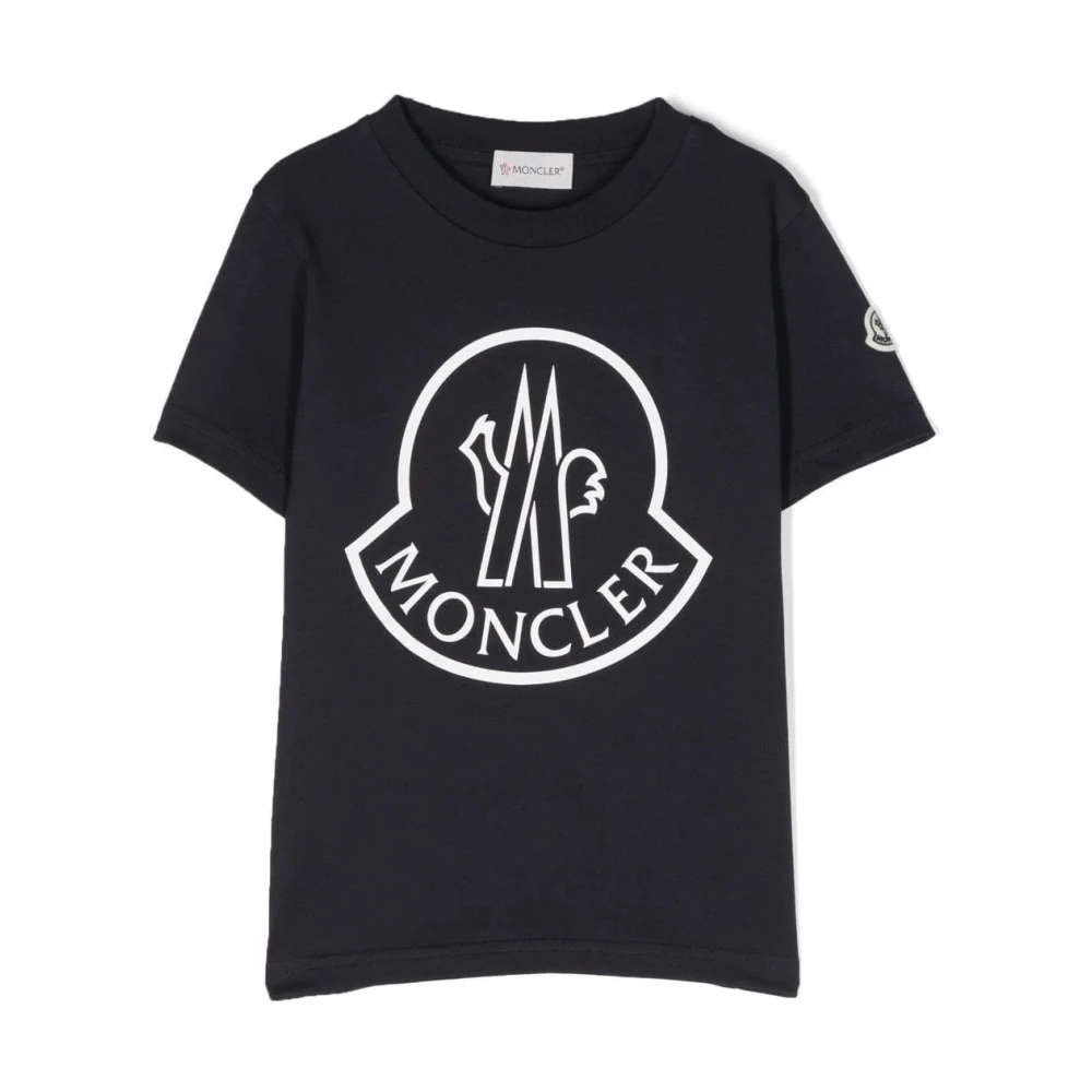 Moncler Oversize Logo T-Shirt Blue, Unisex