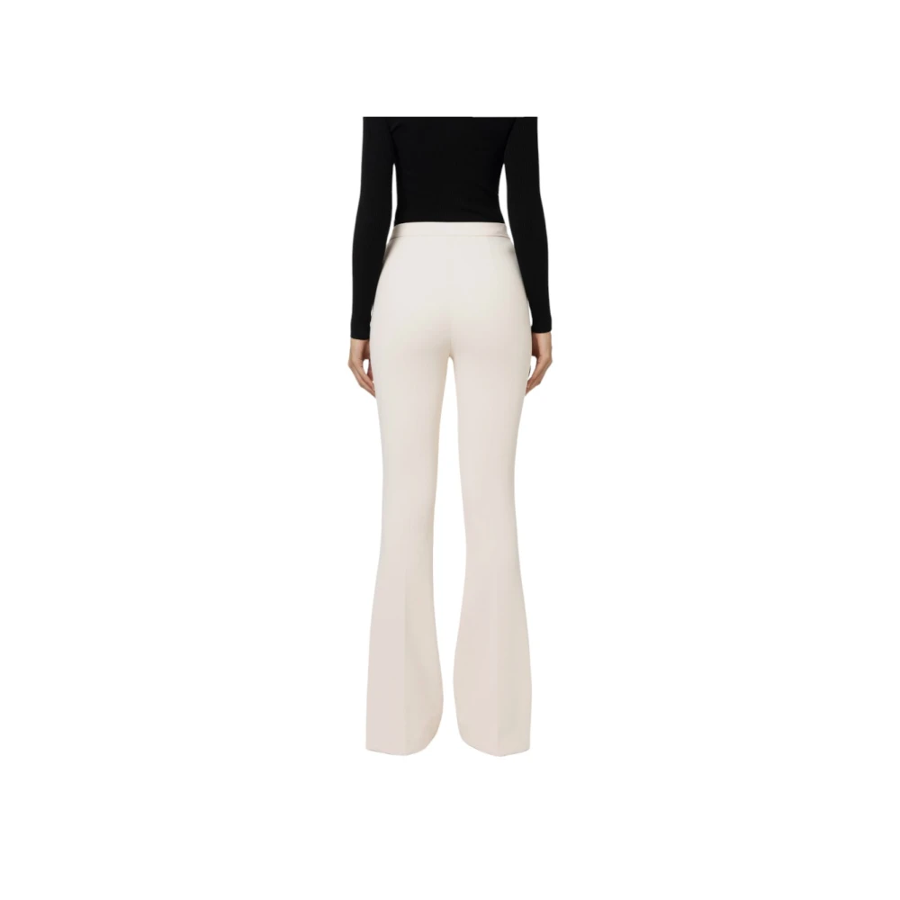 Elisabetta Franchi Stijlvolle Broek voor Vrouwen Beige Dames