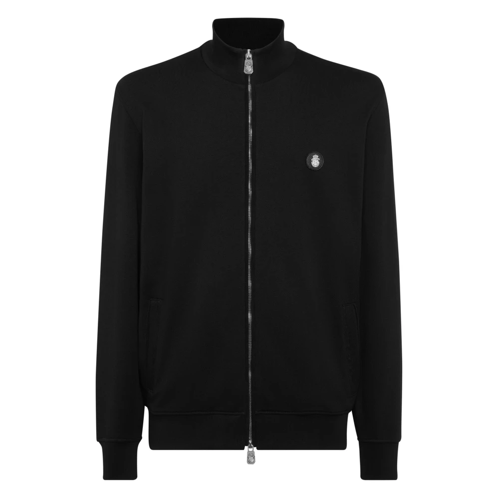 Billionaire Uomo Nero - Giacca Da Tuta Con Zip Integrale - Sweatshirts & Hoodies - 2XL