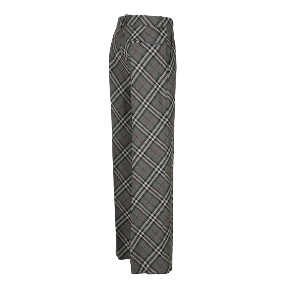Burberry Stijlvolle Broeken voor Mannen Gray Dames