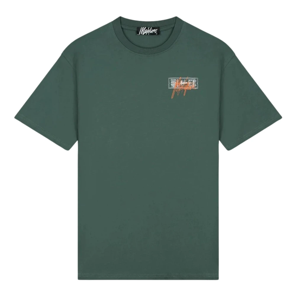 Malelions Donkergroene T-shirt Stijlvol Model Herenlions Green Heren