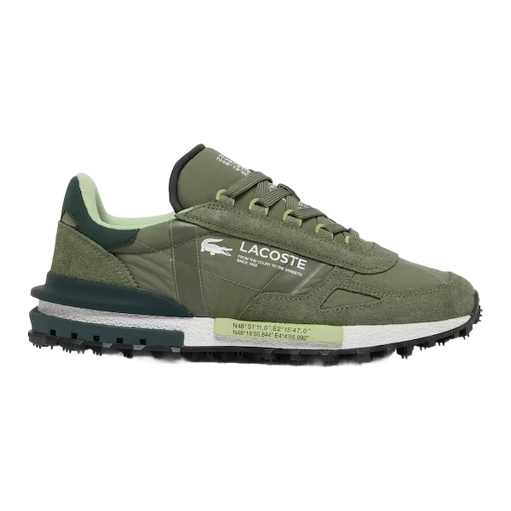 Lacoste Elite Active 255 Sneakers Heren Schoenen Groen