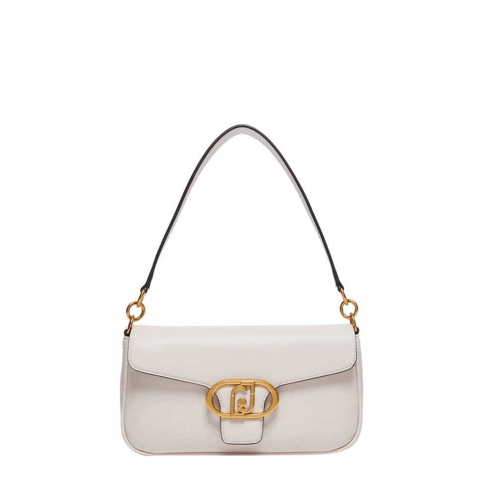 Liu Jo Elegante schoudertas in crèmekleurig leer Beige Dames