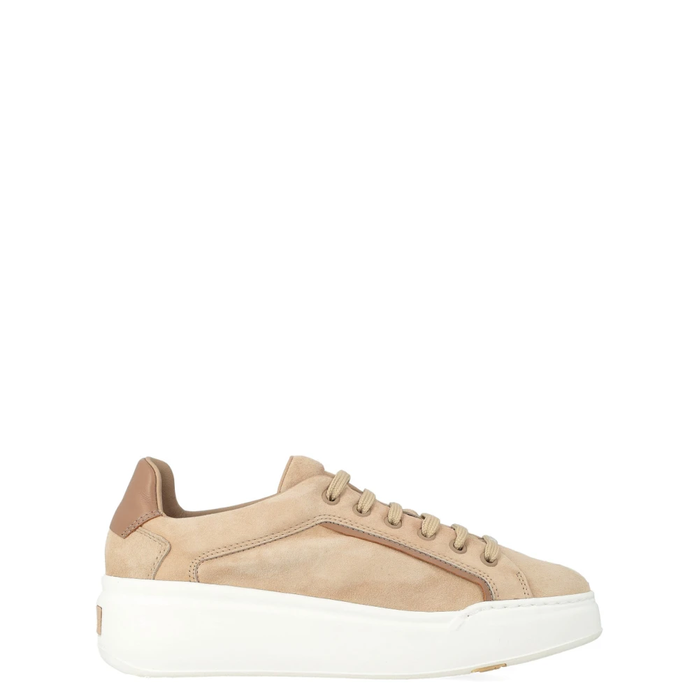 Max Mara Mxasupersuede Sneaker Dames Schoenen Bruin