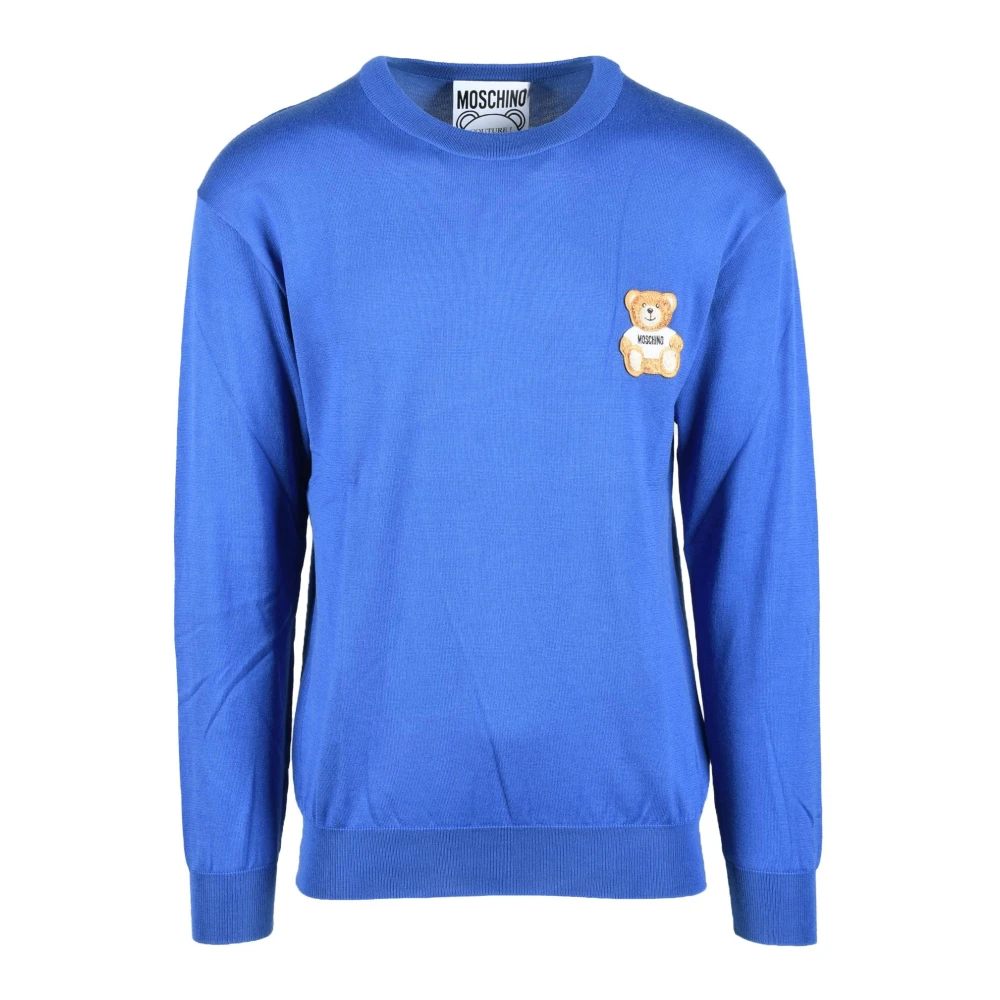 Moschino Couture katoenen top Blue Heren