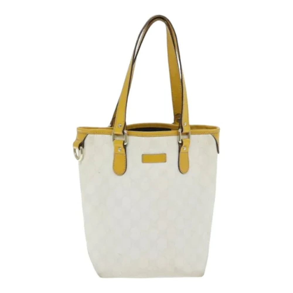 Gucci Vintage Pre-owned Leather gucci-bags White Dames