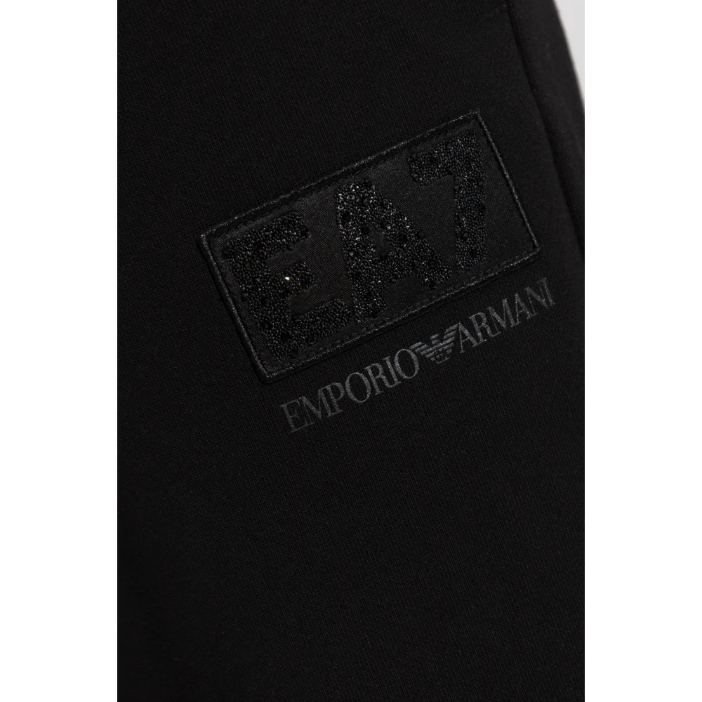 Emporio Armani EA7 Sweatpants uit de collectie Black Dames
