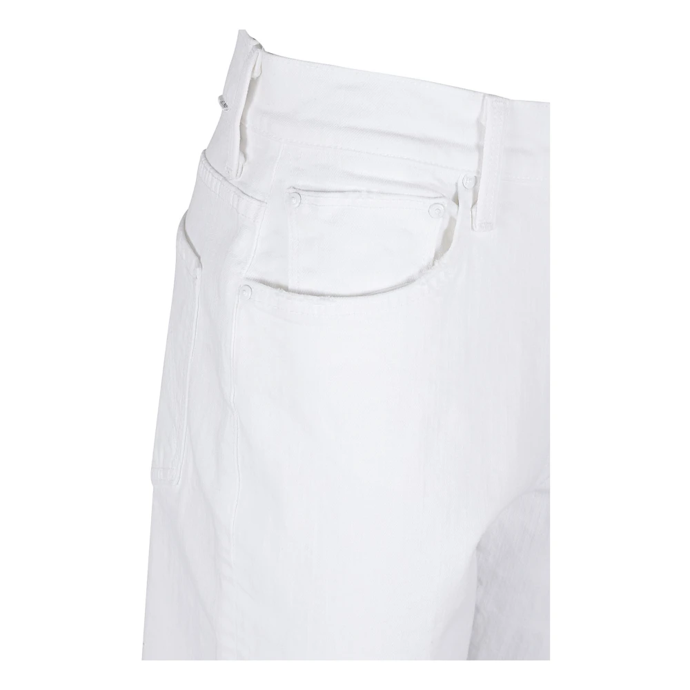 Mother Witte Skinny Jeans Gemaakt in de VS White Dames