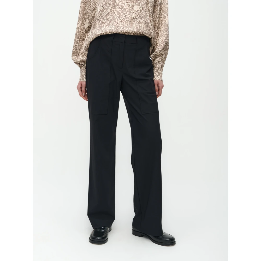 Jane Lushka Cady Pants Technical Jersey | Zwart Black Dames