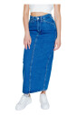 jupe-bleue-en-coton-collection-automne-hiver