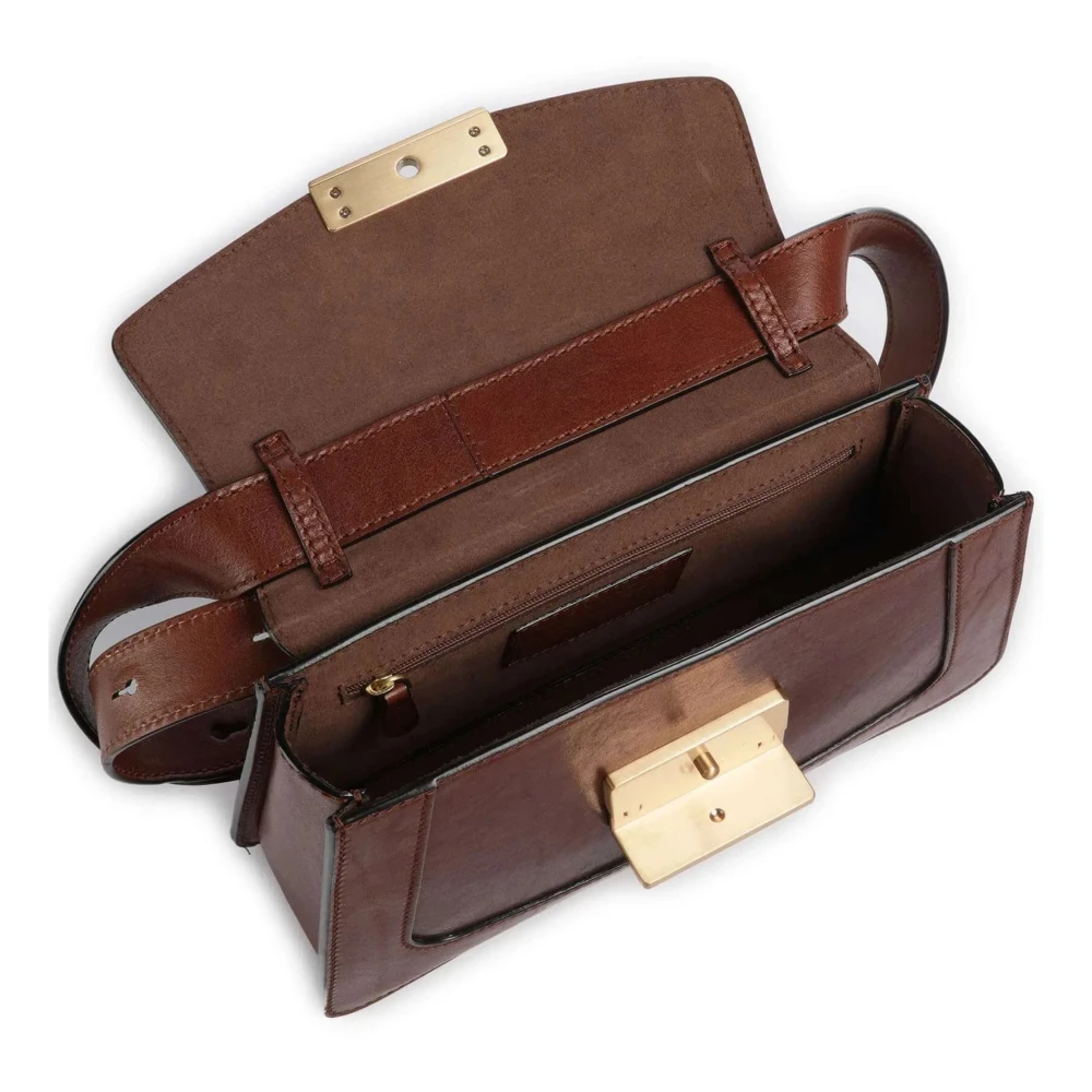 The Bridge Stijlvolle Crossbody Tas Brown Dames