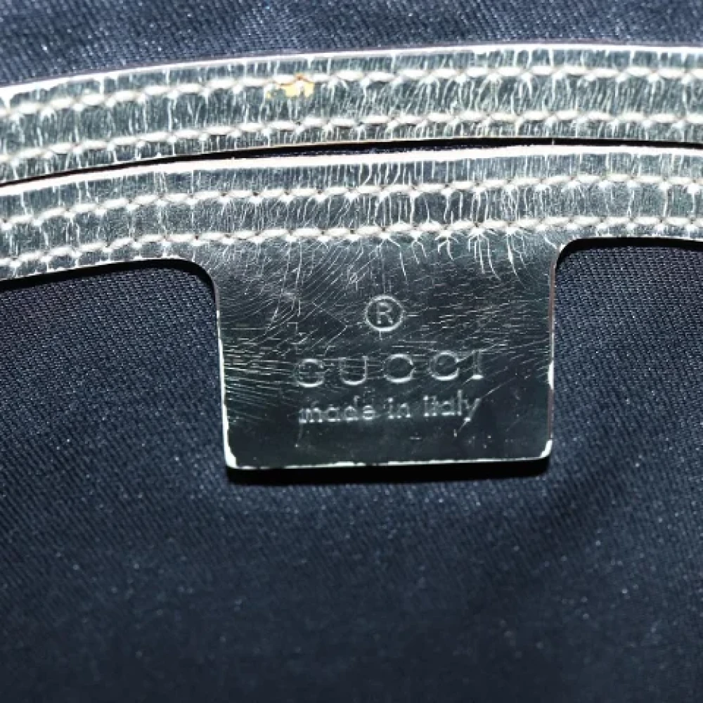 Gucci Vintage Pre-owned Canvas gucci-bags White Dames