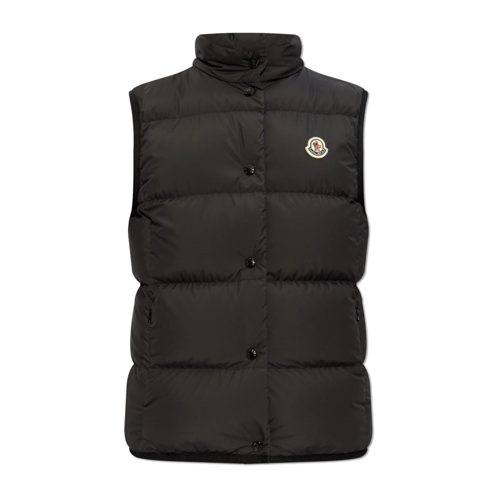 Moncler - Jackets > Vests - Black - Moncler - Modalova
