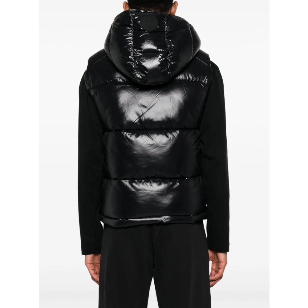 Save The Duck Dexter Hooded Padded Gilet Black Heren