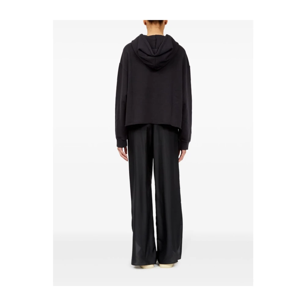 MM6 Maison Margiela Nero Sweatshirt Dameskleding Black Dames