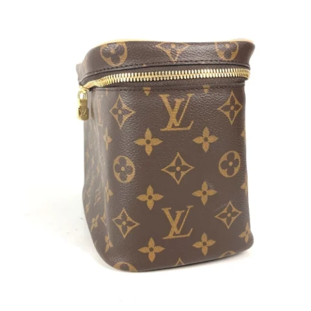 Louis Vuitton Vintage Pre-owned Canvas clutches Brown Dames