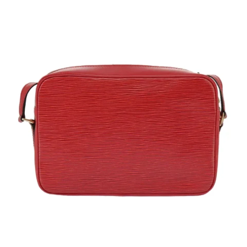 Louis Vuitton Vintage Pre-owned Leather shoulder-bags Red Dames