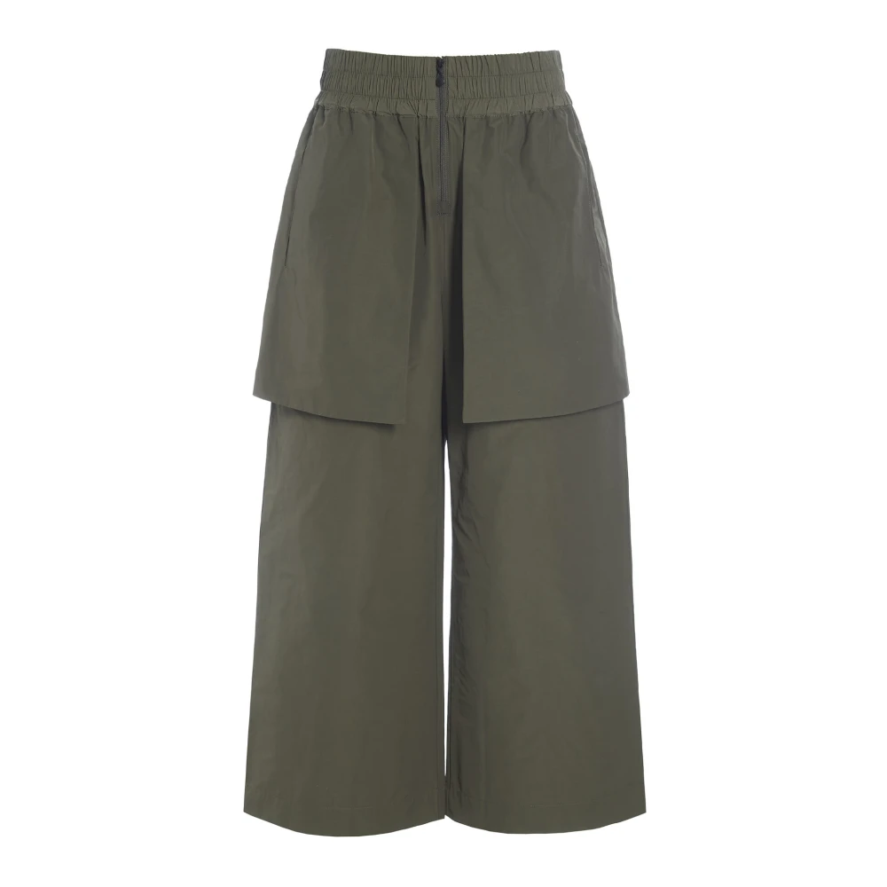 Bitte Kai Rand Bosgroene Culotte Poplin Broek Green Dames
