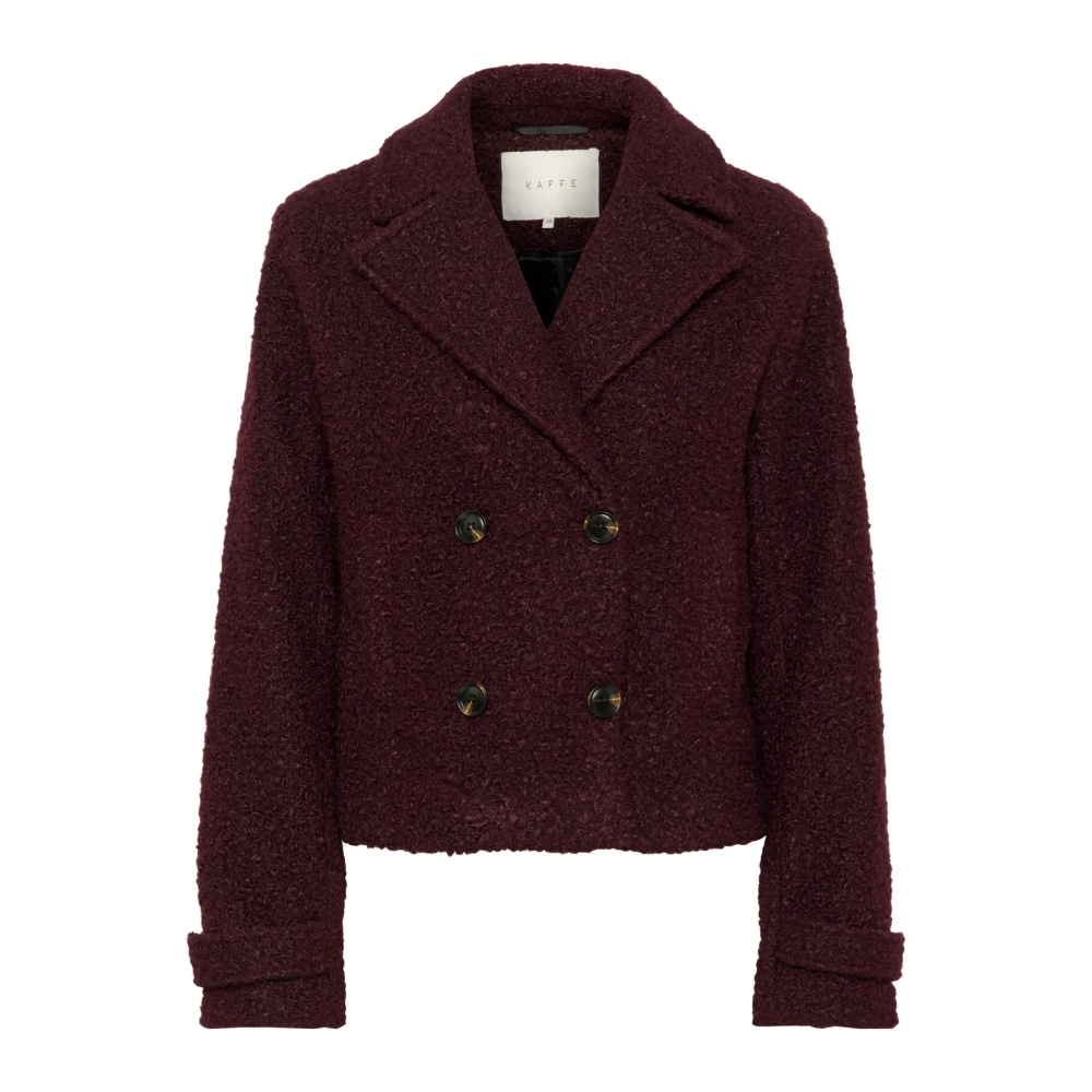 VAN GRAAF Kaffe Damen Bordeaux Jacke Kaanne Rot, Größe 46 - Bild 3
