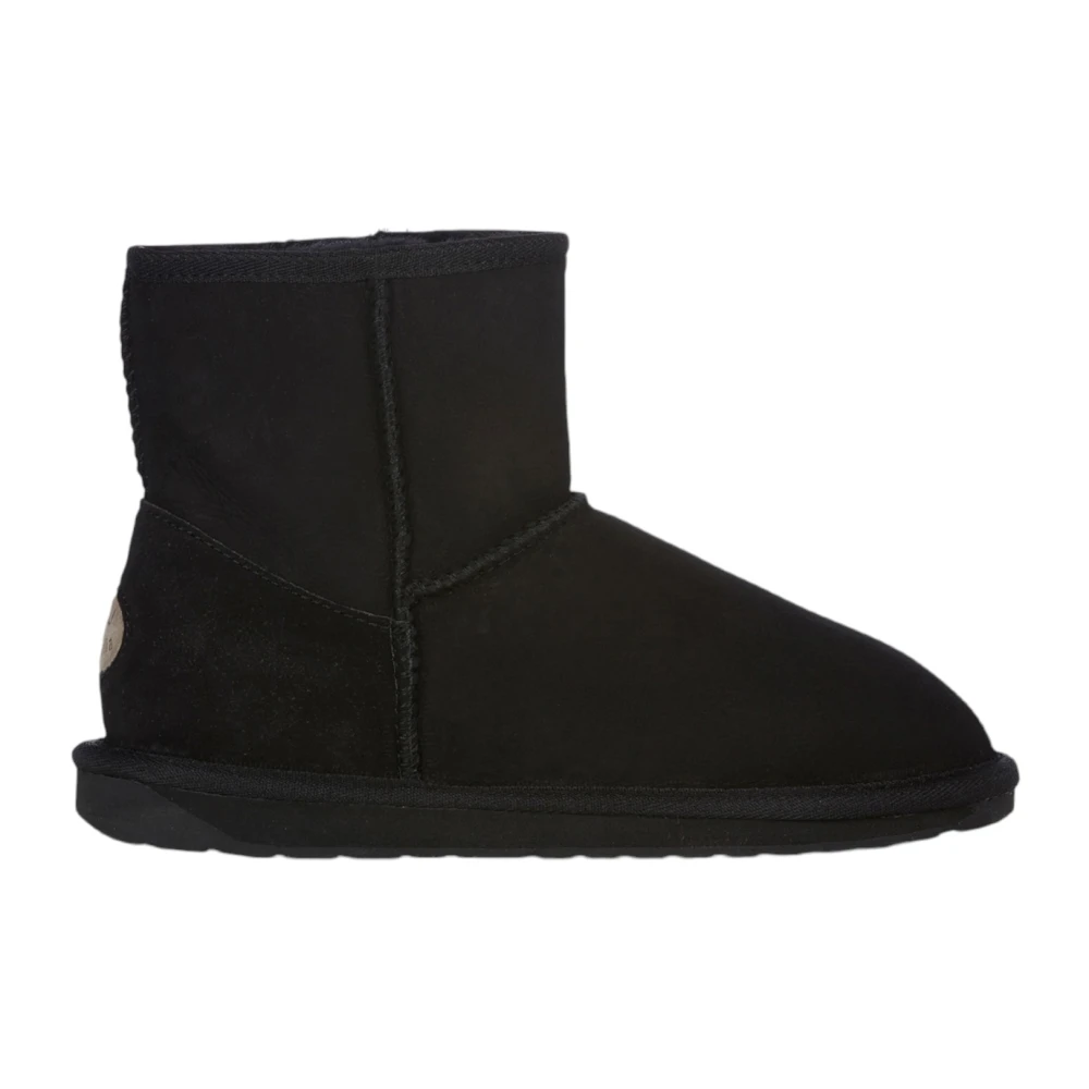 Emu Black Mini Boots - Female - Winter Boots - 7 Uk - Shoes