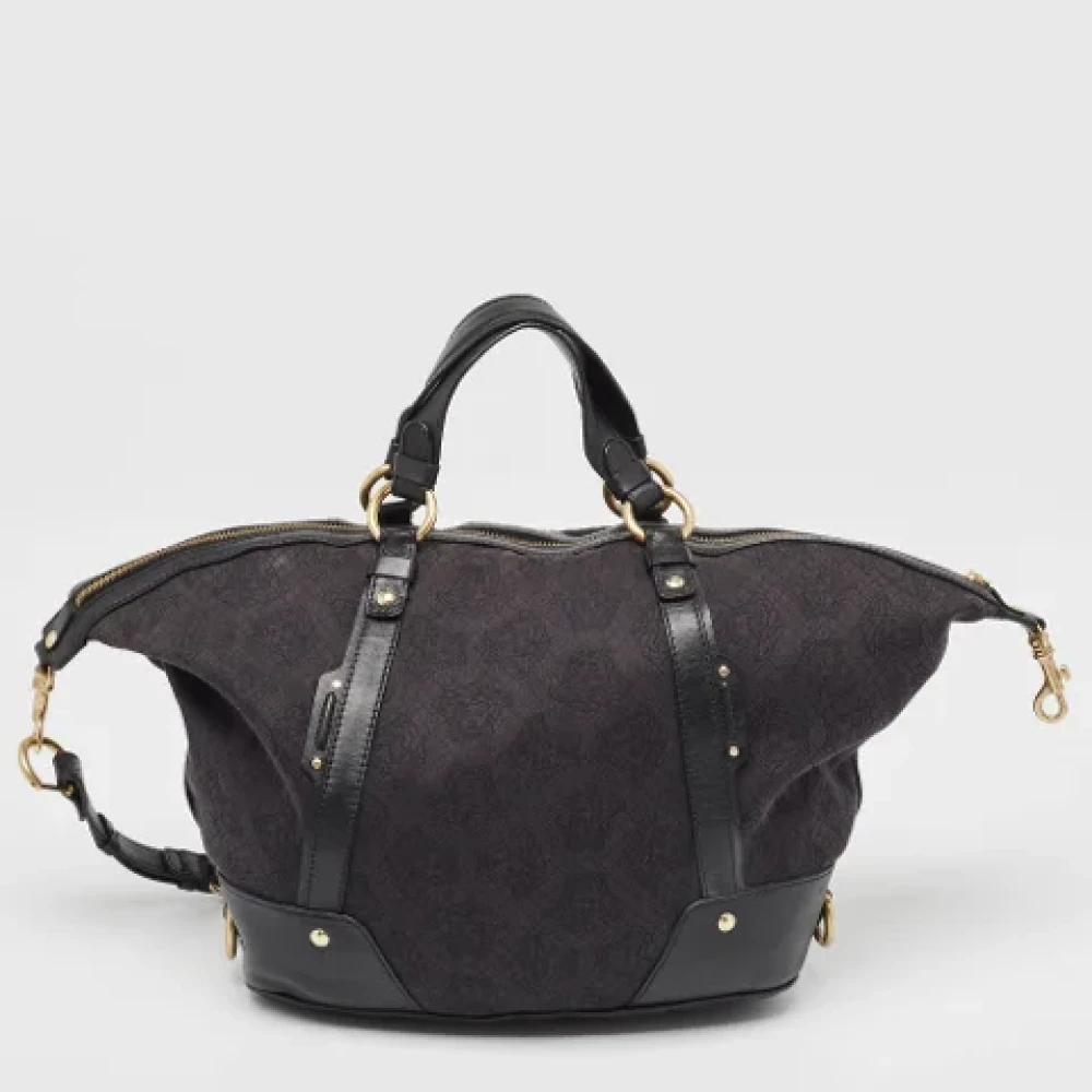 Versace Pre-owned Canvas totes Black Dames