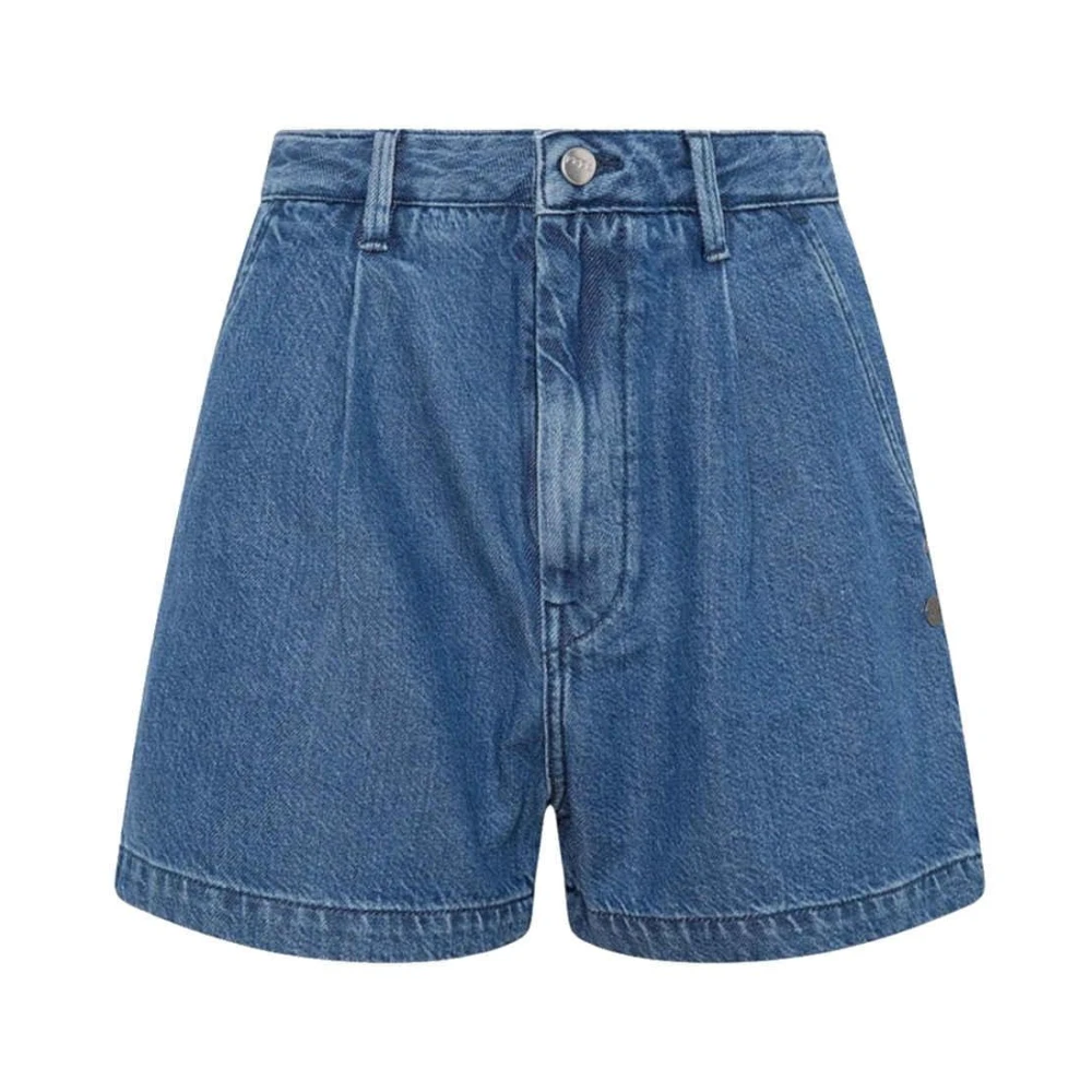 Pepe Jeans Women's Blue Denim Shorts, W25, Denim Shorts