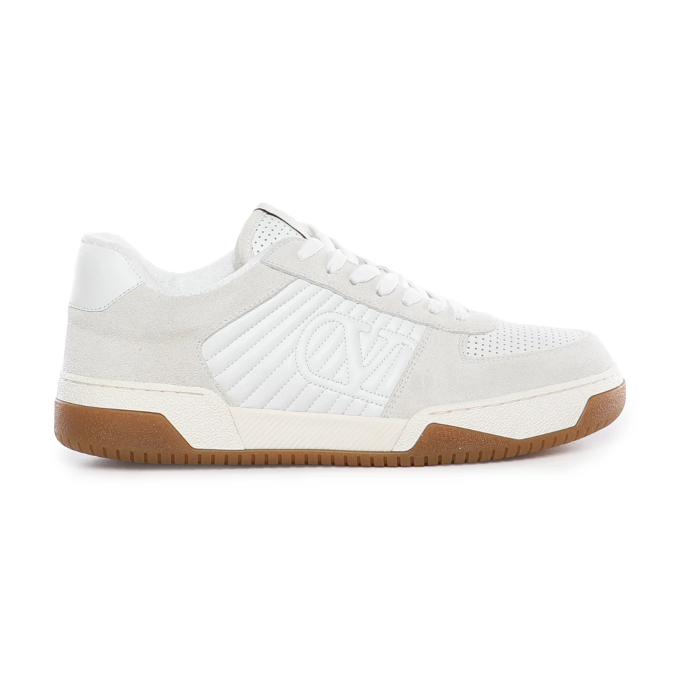 Valentino Garavani Men's White Sneakers, 8 1/2 Uk, Sparry Low-Top Sneaker