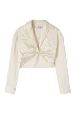 Twist Crop Shirt