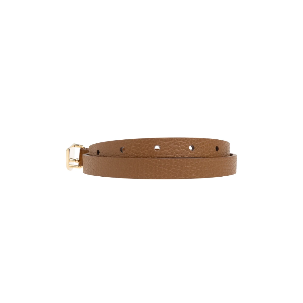 Burberry Leren riem Brown Dames