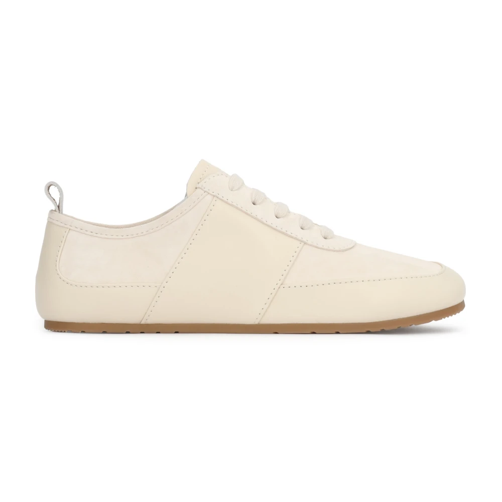 Kazar Varita Flat Leather Sneakers Dames Schoenen Beige