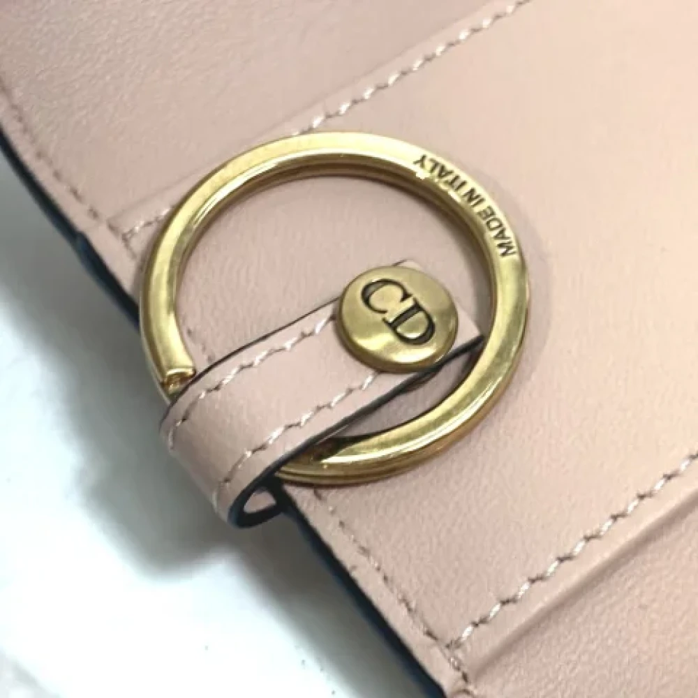 Dior Vintage Pre-owned Leather key-holders Pink Dames