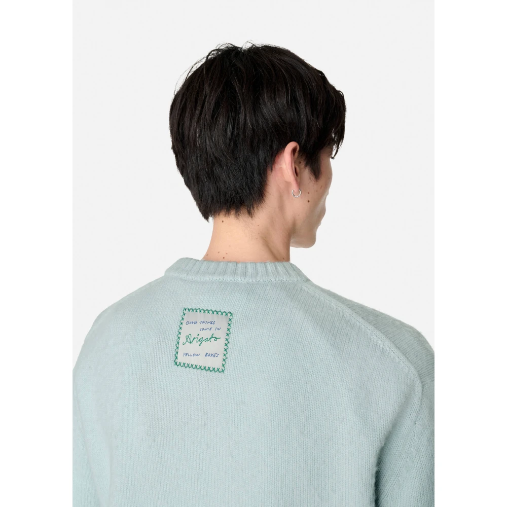 Axel Arigato Patch Beyond Sweater Blue Heren