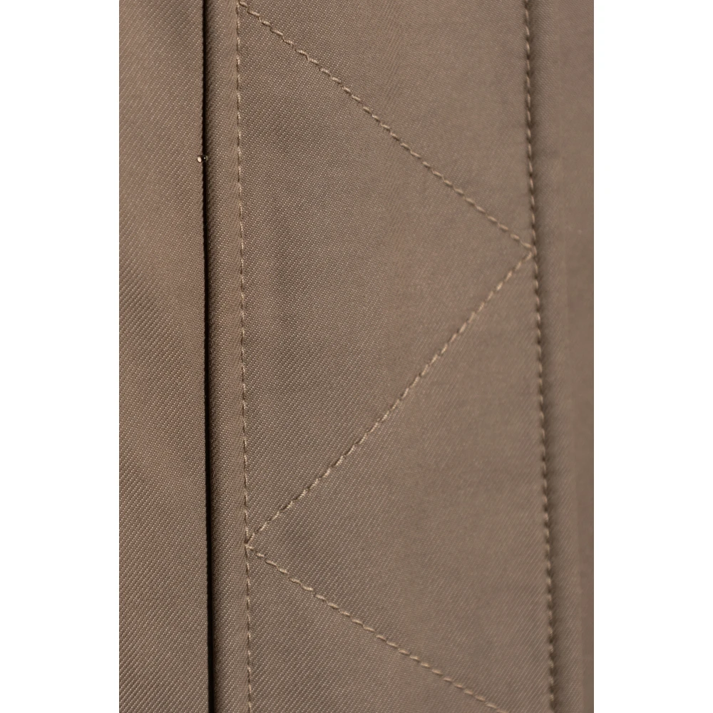 Yves Salomon Omkeerbare jas Brown Dames