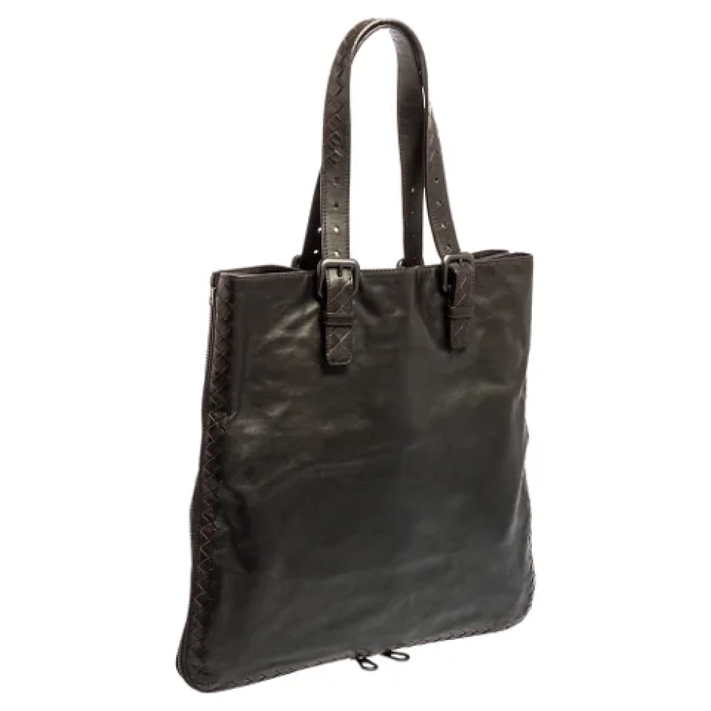 Bottega Veneta Vintage Pre-owned Leather totes Brown Dames