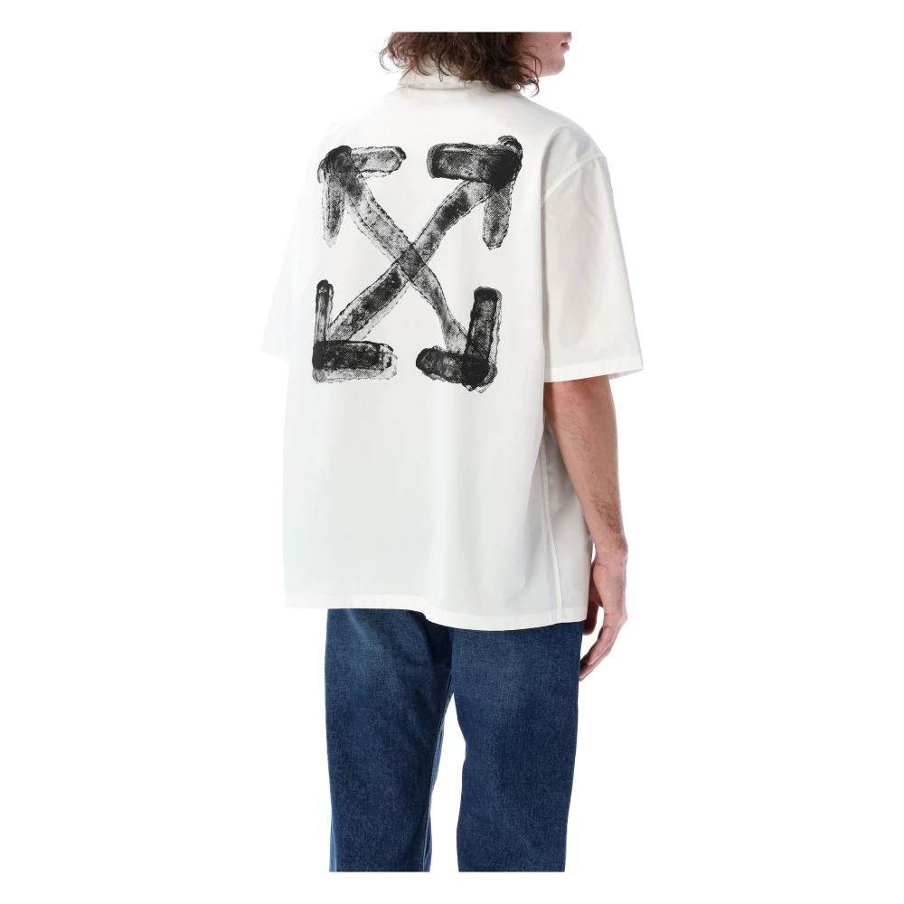 Off White Pijl Popl Bowling Spray White Heren