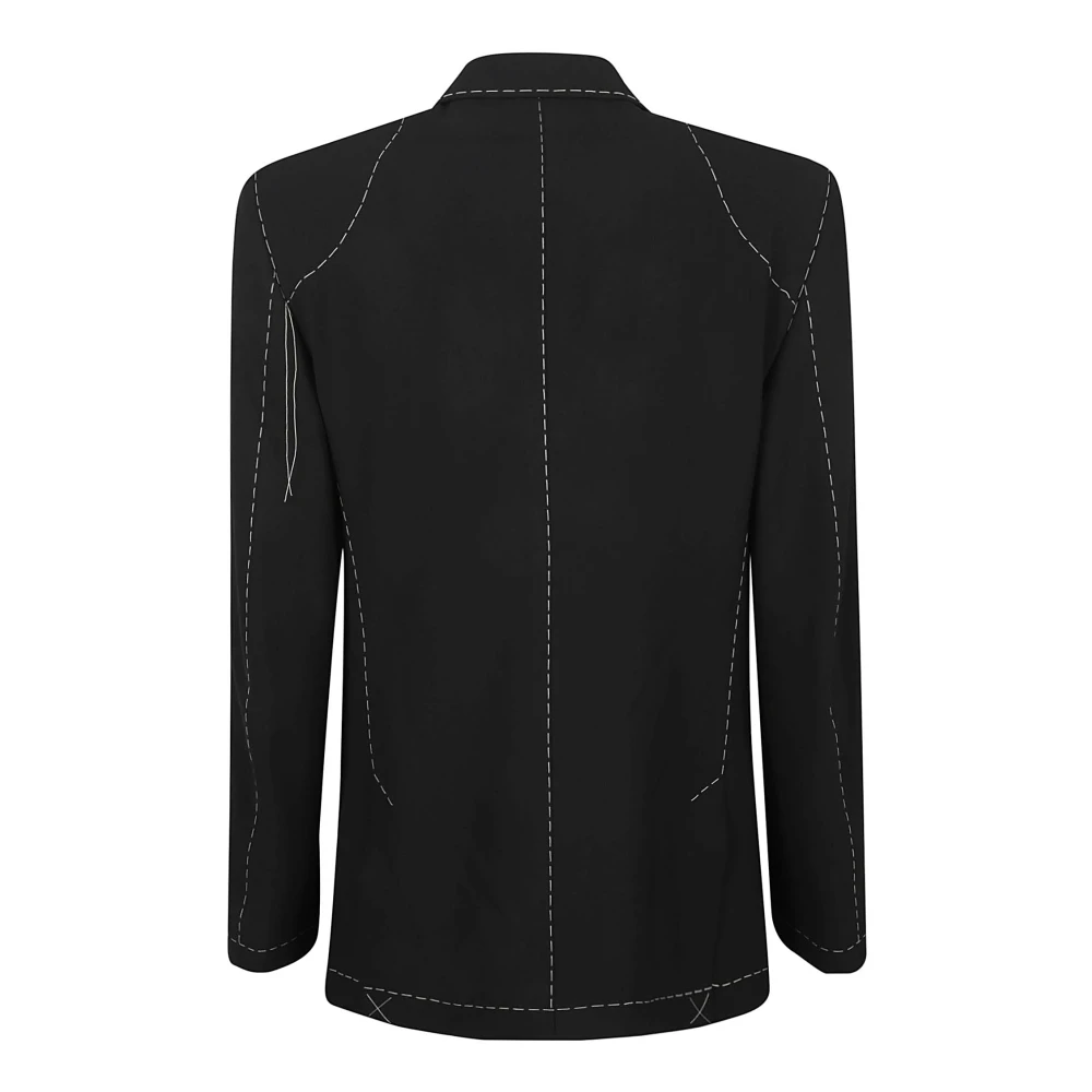 Off White Zwart Wit Tuxedo Jas Black Heren