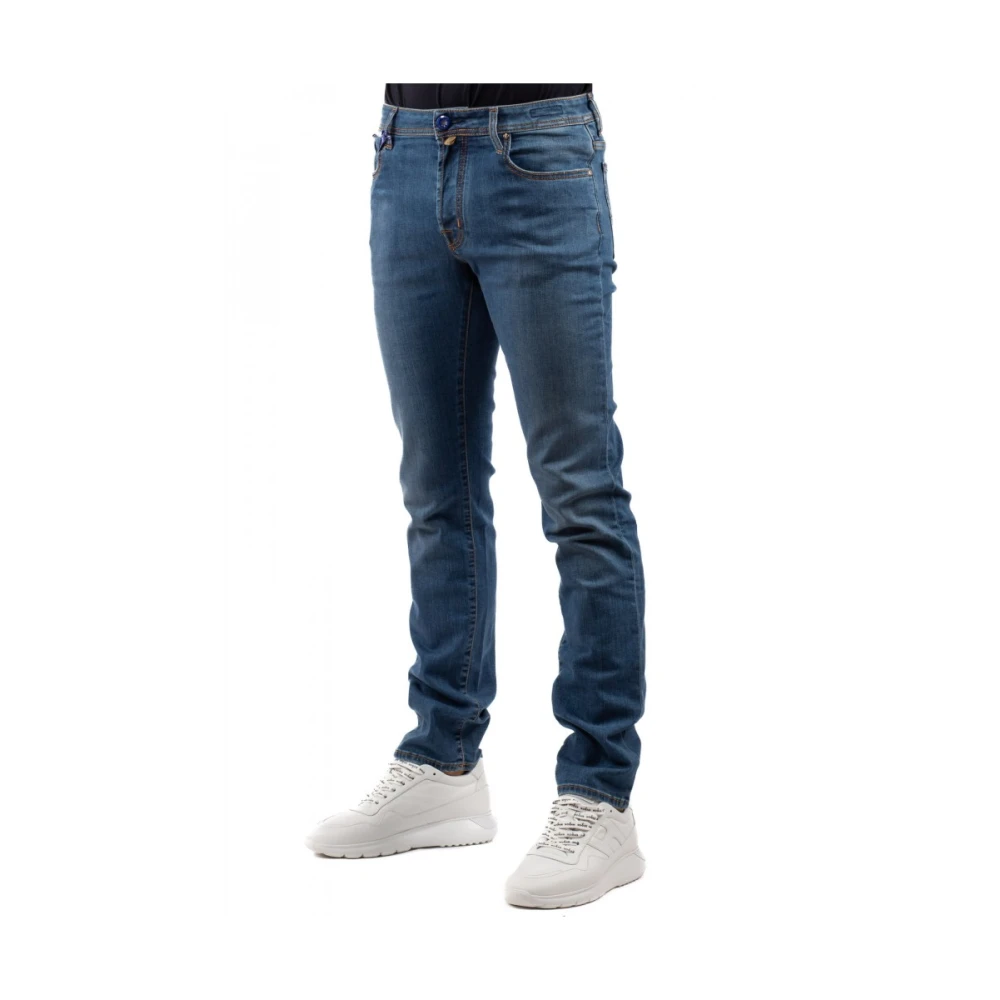 Jacob Cohën Heren Jeans Klassieke Pasvorm Blue Heren