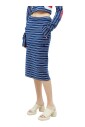 jupe-midi-jogging-a-rayures