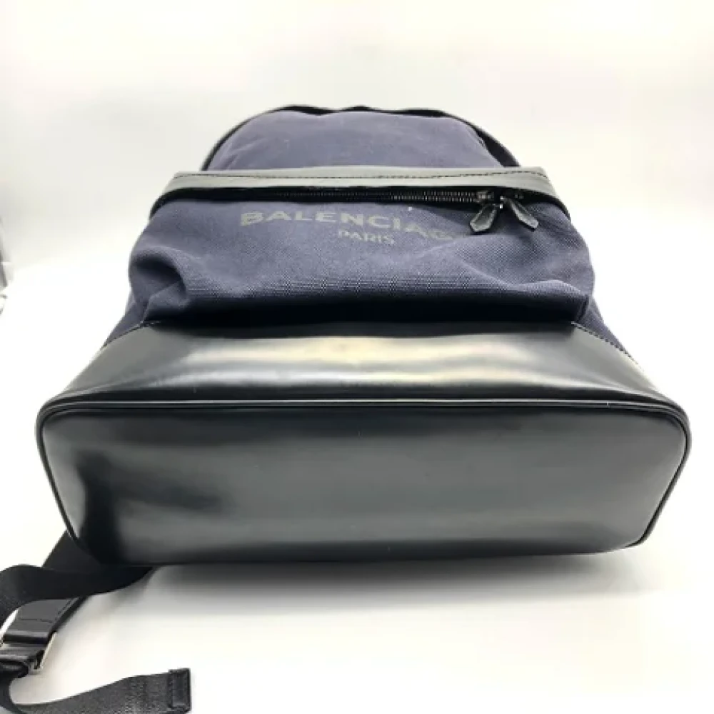 Balenciaga Vintage Pre-owned Fabric balenciaga-bags Blue Heren