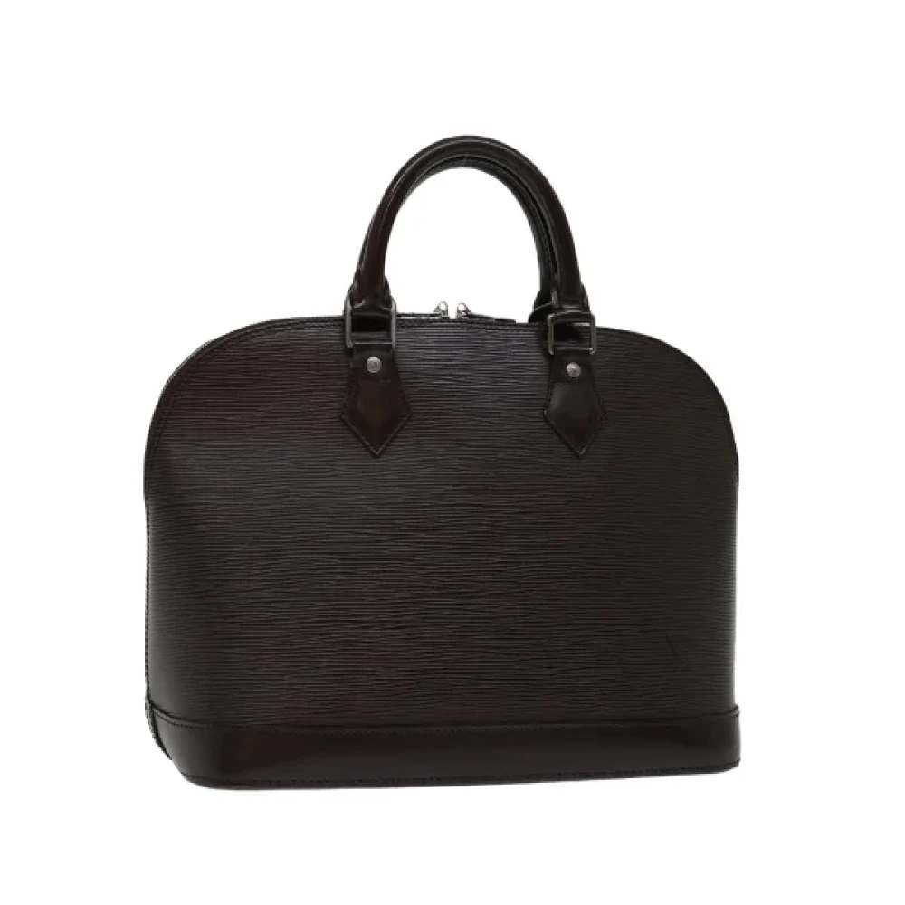 Louis Vuitton Vintage Pre-owned Leather handbags Brown Dames