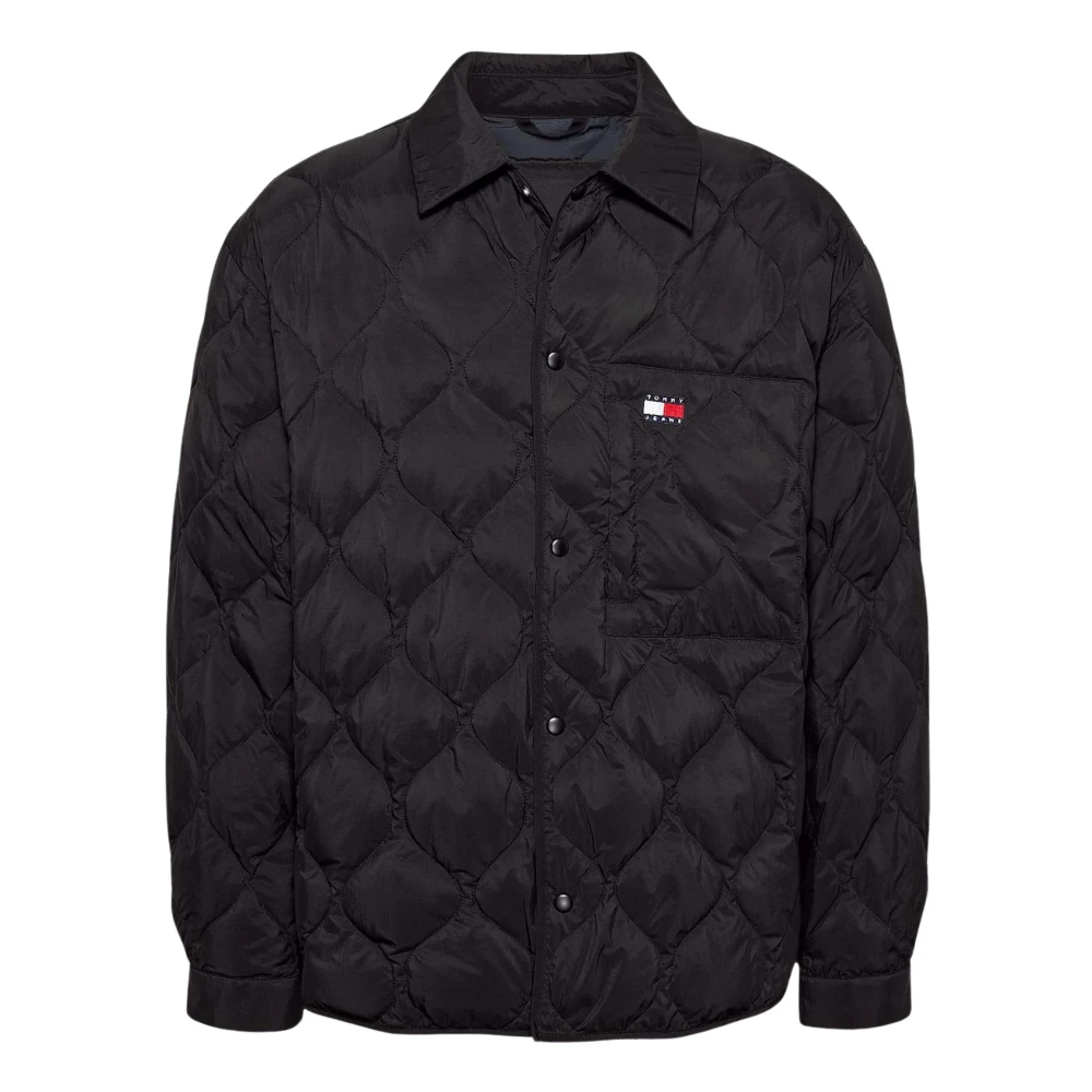 Tommy Hilfiger Vattenavvisande Quiltad Jacka Black, Herr