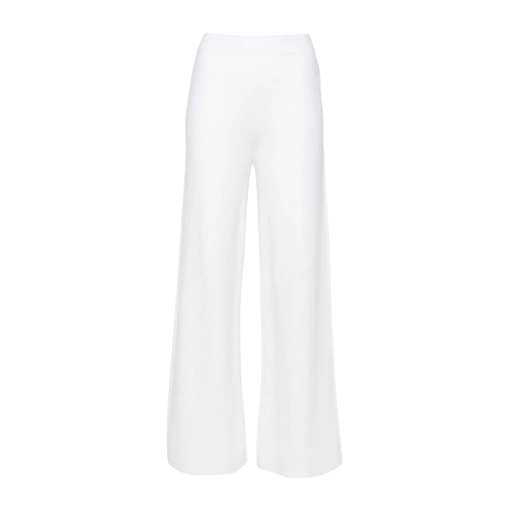 P.a.r.o.s.h. Roomkleurige Broek voor Vrouwen White Dames