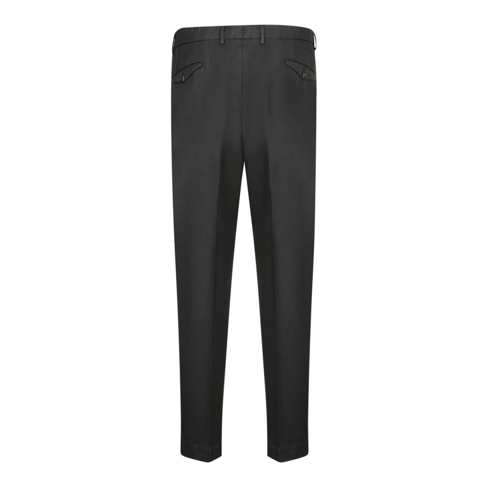 Dell'oglio Zwarte broek voor mannen Aw24 Black Heren