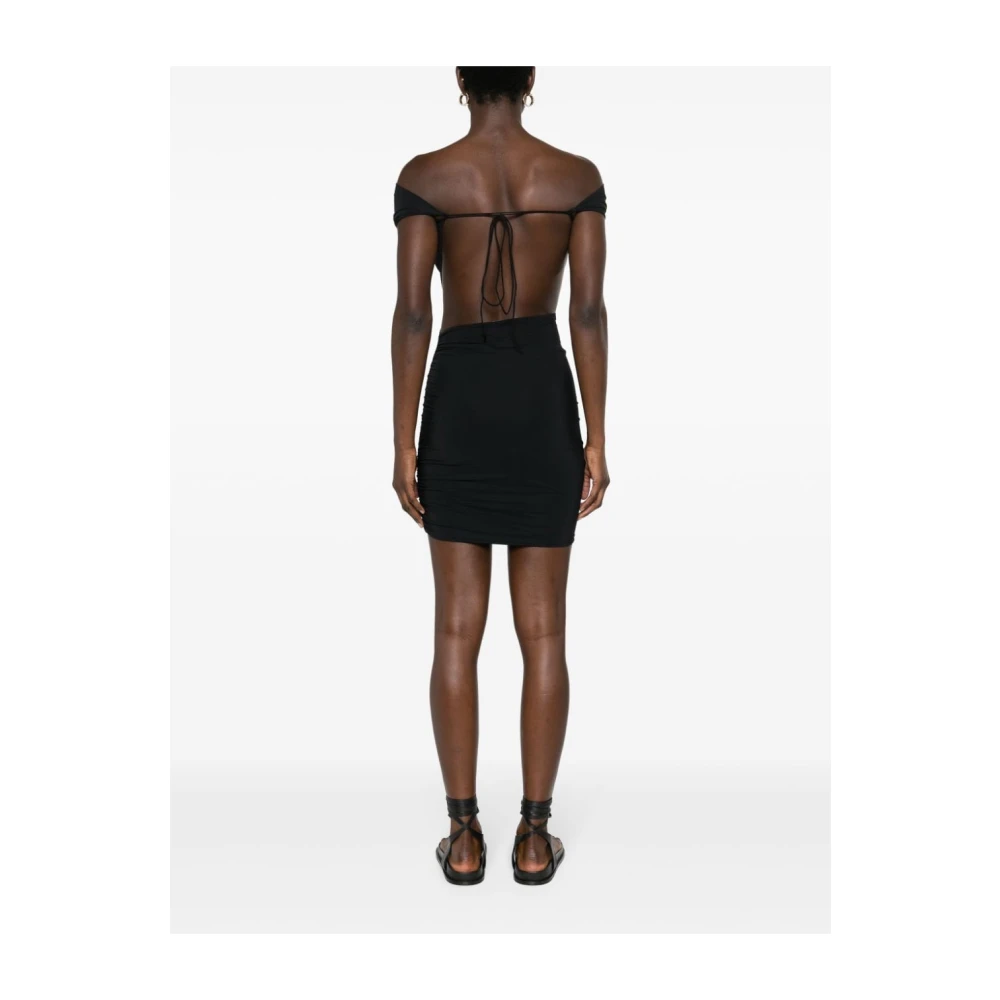 Amazuin Short Dresses Black Dames