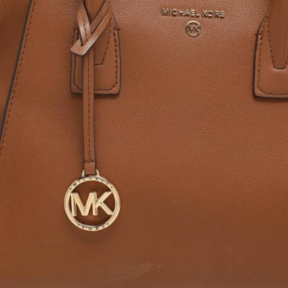 Michael Kors Pre-owned Leather handbags Brown Dames
