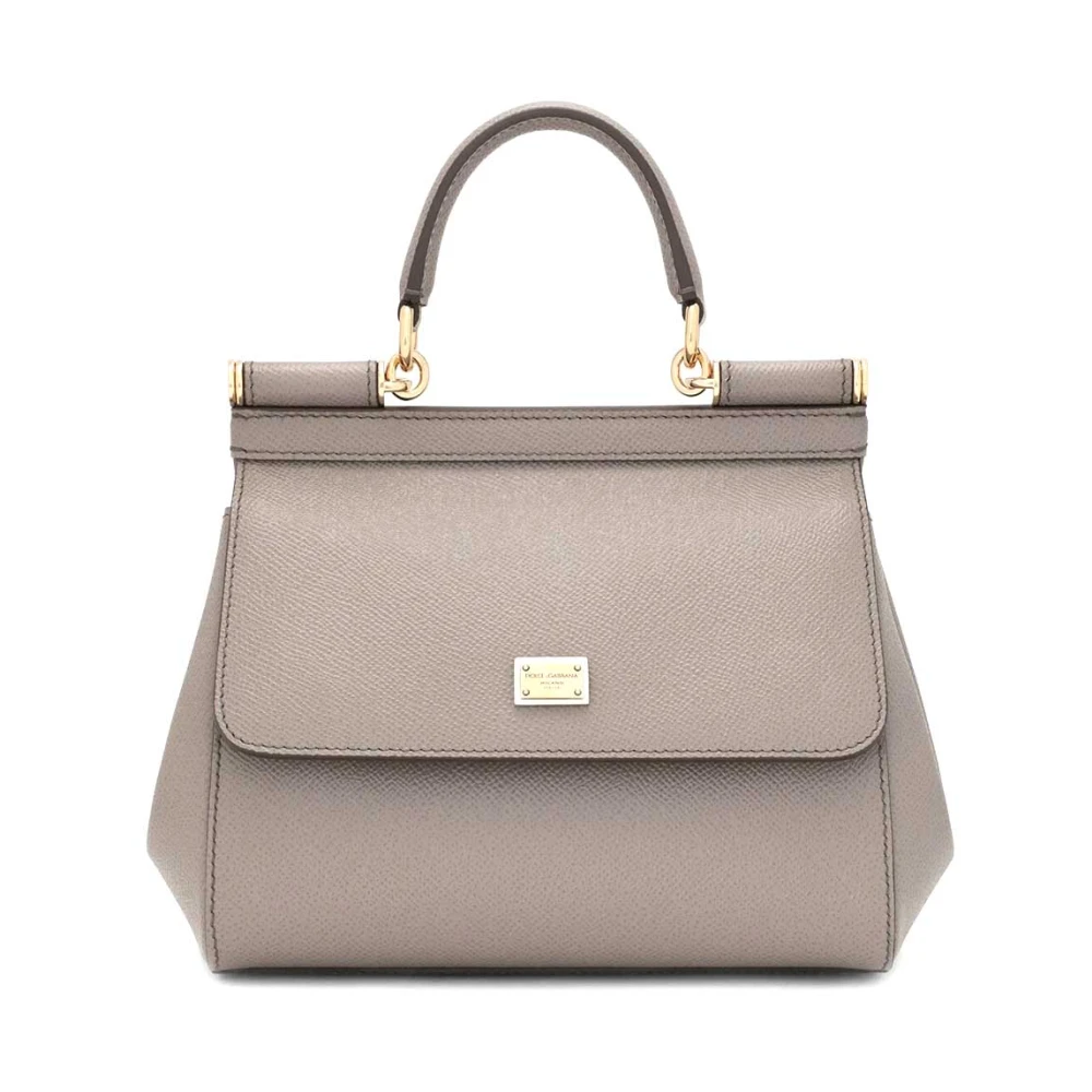 Dolce & Gabbana Donna Grigio Borsa Medium Sicily
