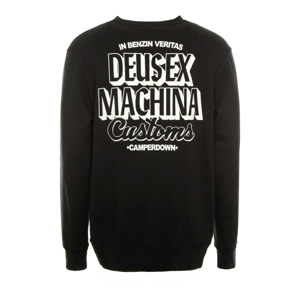 Deus Ex Machina Sweatshirt met Print Black Heren