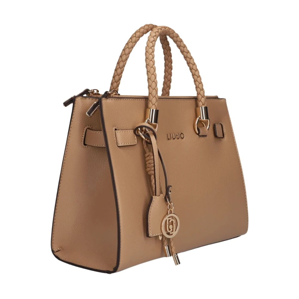 Liu Jo Vrouw Bruin Tassen Dames, One Size, Leer, Manh Boston Bag