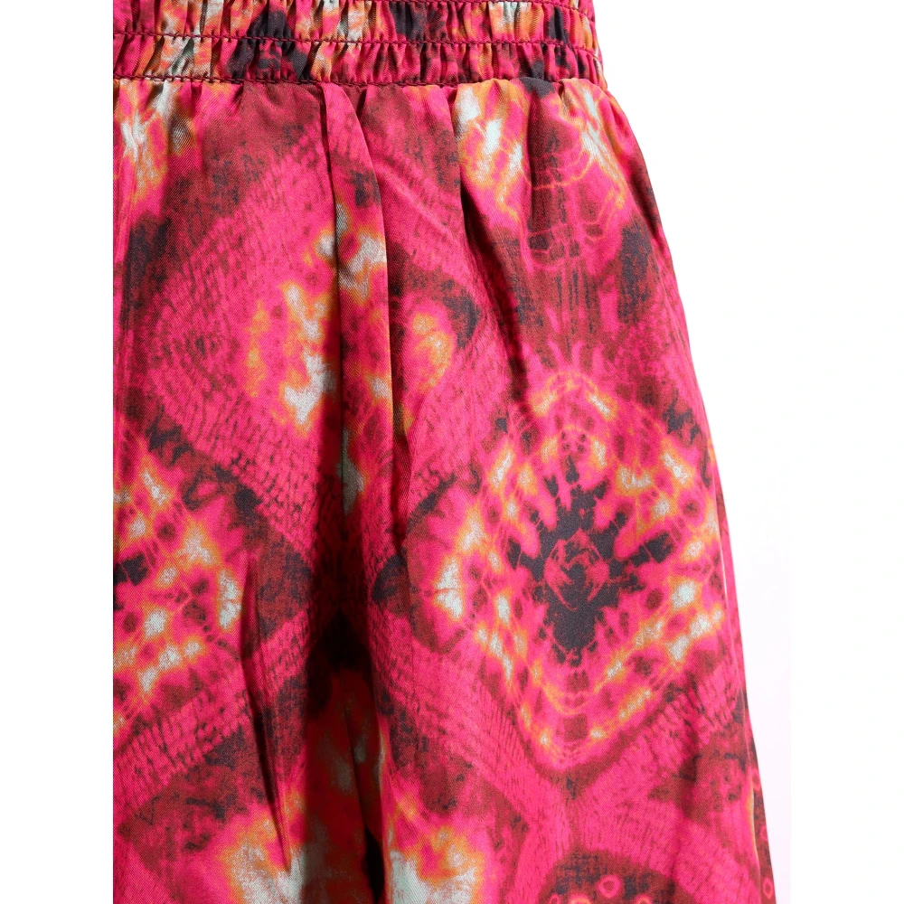 Ulla Johnson Zijden broek met sterrenprint Multicolor Dames