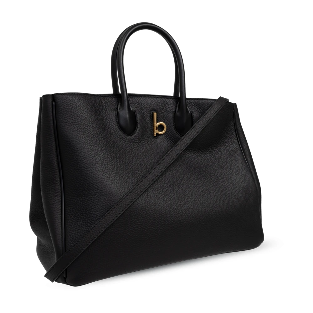 Burberry Handtas Rocking Medium Black Dames